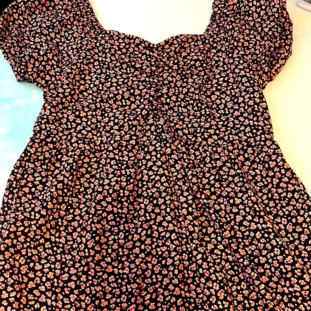 Short Floral Dress - Kids/Girls Size L(10/12)